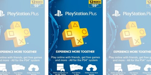 1 Year Playstation Plus PSN Membership Card Only $47.19 Shipped (Regularly $59)