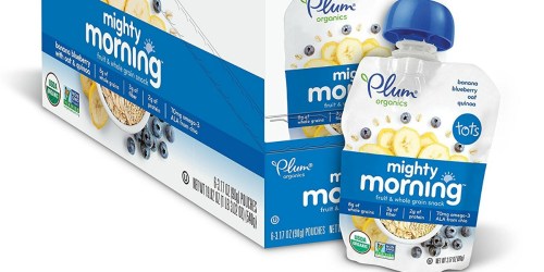 Amazon: 12 Pack Plum Organics Toddler Food Pouches Just $6.48 Shipped & More