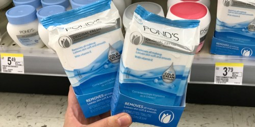 Walgreens: Pond’s Make-Up Remover Wipes Only 90¢ After Rewards (Regularly $3.79)