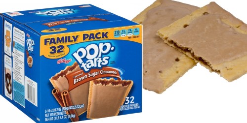 Amazon: Frosted Brown Sugar Cinnamon Pop-Tarts 32-Count Just $4.88 Shipped