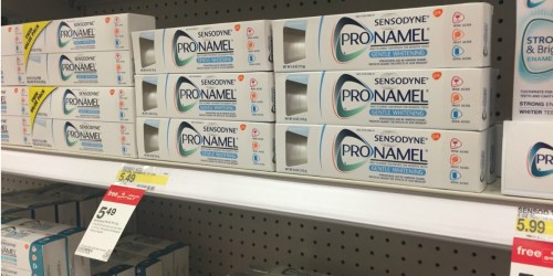 Target: 50% Off Sensodyne Pronamel Toothpastes