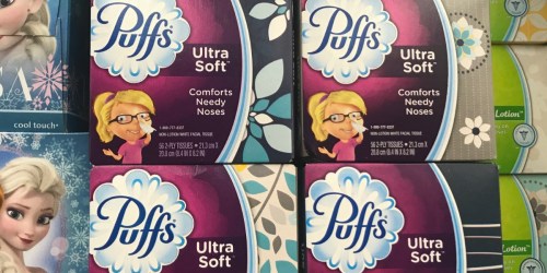 Two New Puffs Coupons = Tissues Only 65¢ at Rite Aid & More