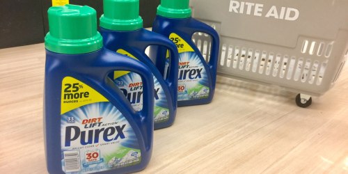 Rite Aid: Purex Laundry Detergent Just $1.67 Each (After Points)