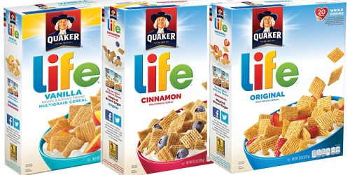 Amazon: FOUR Quaker Life Cereals Just $7.08 Shipped