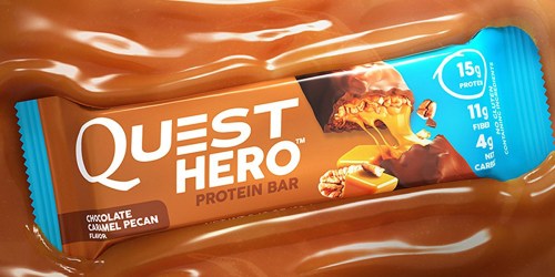 Amazon: Quest Hero Protein Bars Only $14.32 Per Box When You Buy 3 (Regularly $30)