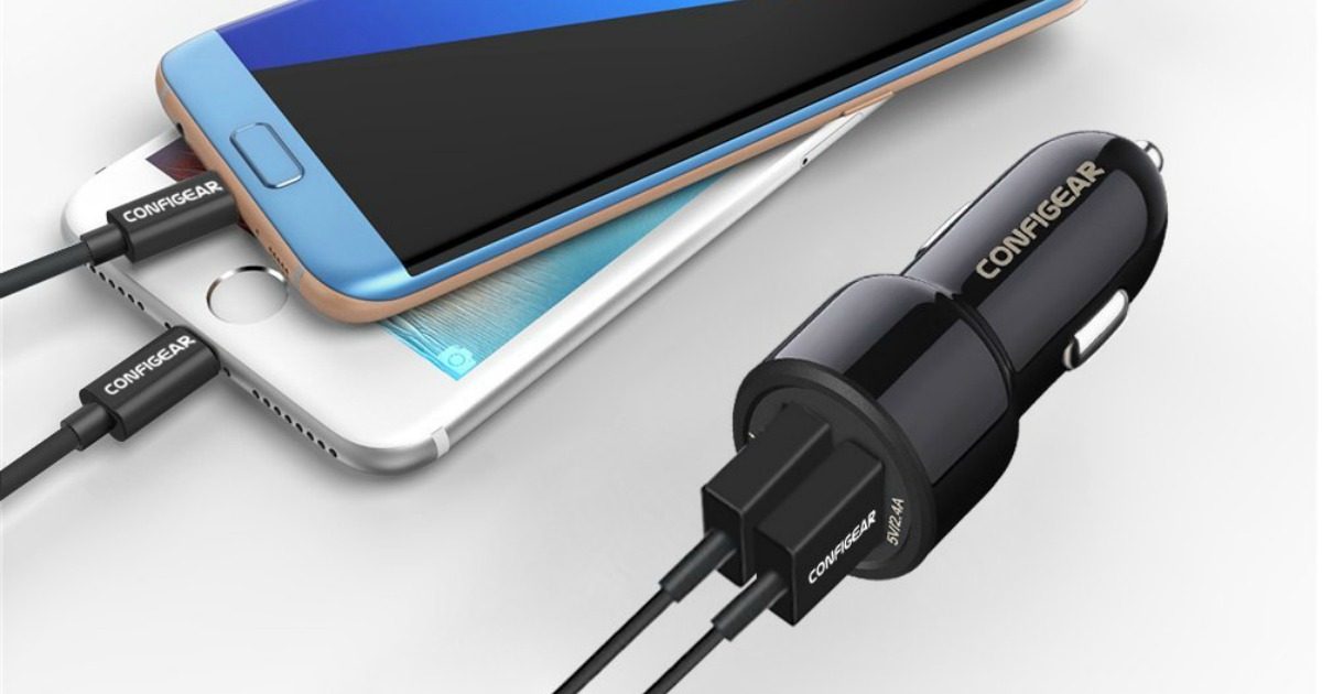Amazon Quick Charge Dual USB Car Charger Only 6.99