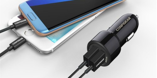 Amazon: Quick Charge Dual USB Car Charger Only $6.99