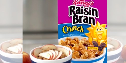 Amazon: BIG Raisin Bran Crunch 18.2oz Cereal 4-Pack Just $8.45 (Ships w/ $25 Order)