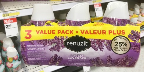NEW $1.50/2 Renuzit Coupon = 3-Pack Only $1.37 at Target