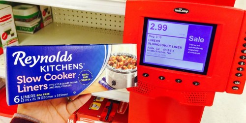 New $1/1 Reynolds Slow Cooker Liners Coupon = Six Liners Just $1.99 at Target