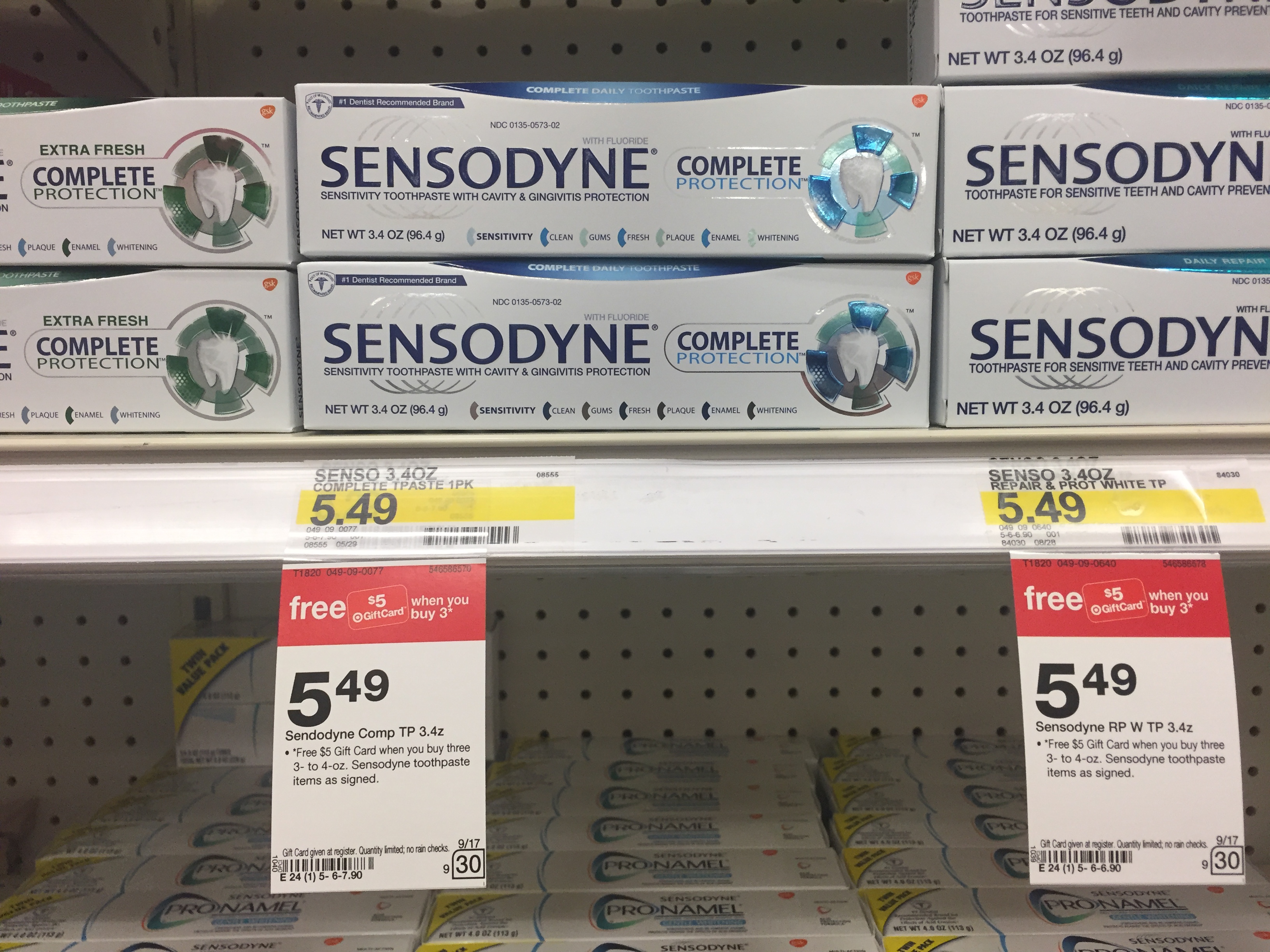 SIX New Oral Care Coupons = 50 Off Sensodyne Toothpaste at Target
