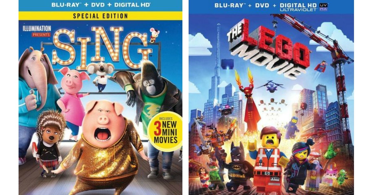 Best Buy SING Special Edition Blu ray DVD Digital HD ONLY