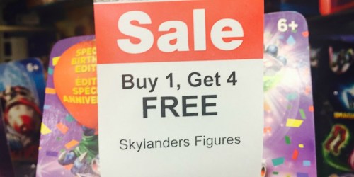WHOA! Skylanders Figures Buy One Get FOUR Free at ToysRUs