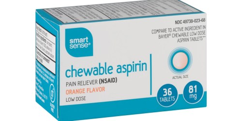 Kmart: FREE Chewable Aspirin eCoupon