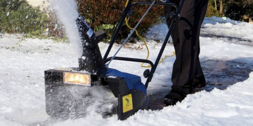 Target: Snow Joe 18-Inch Electric Snow Thrower Just $79.98 Shipped (Regularly $160)