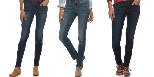 Kohl’s Cardholders: Women’s SONOMA Stretch Skinny Jeans Only $13.99 Shipped