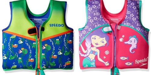 Amazon: Speedo Kids’ Neoprene Swim Vest $16.12 (Regularly $25) & More – Today Only