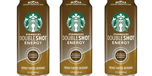 Amazon Prime: Starbucks Doubleshot Energy Drink 12-Pack Just $15.50 Shipped (Only $1.29 Per Can)