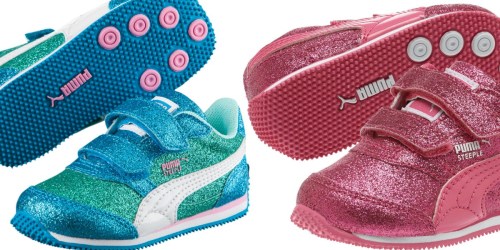 Adorable PUMA Kids Glitter Sneakers Only $17.99 Shipped (Regularly $45) + More