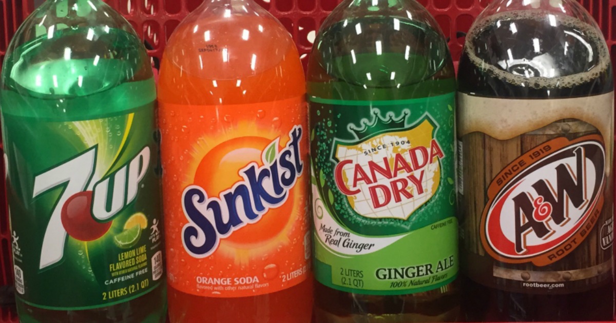 RARE Soda Coupon = Sunkist, 7-Up or Canada Dry 2-Liters Only 72¢ at ...