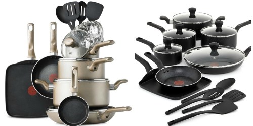 Macys: T-Fal Culinaire 16-Piece Cookware Set Just $69.99 Shipped (Regularly $170)