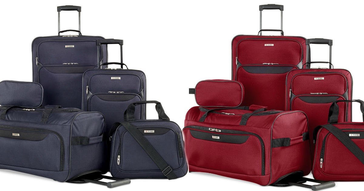 Tag Springfield 5-Piece Luggage Set Only $59.99 Shipped (Regularly $200)