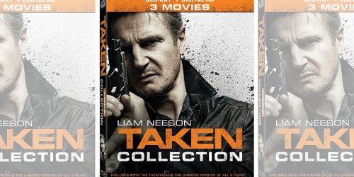 Best Buy: Taken Collection Blu-ray Combo Just $10.99 + Earn $7.50 Movie Cash