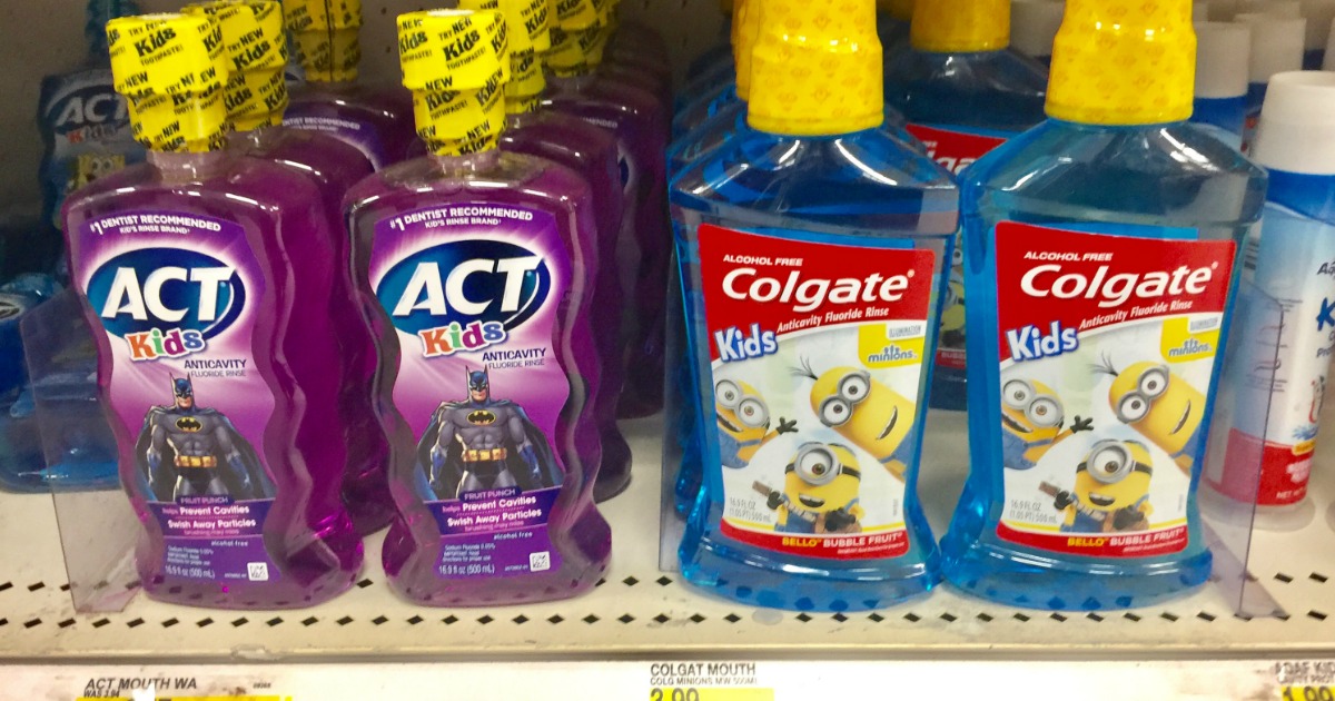 Target Kids' ACT Mouthwash Only 1.80 (Regularly 3.47)