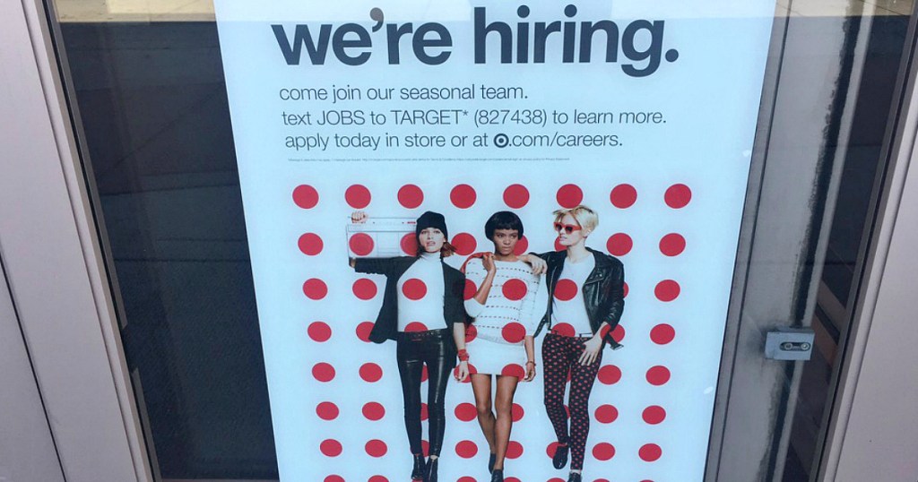 target hiring part time seasonal