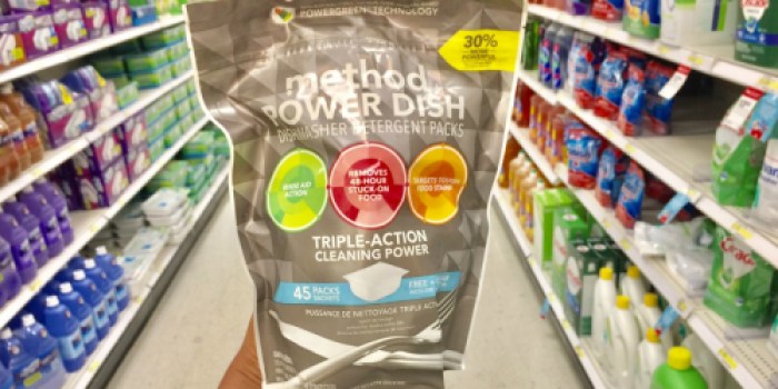 Target Shoppers! Over 30% Off Method Power Dishwasher Detergent Packs