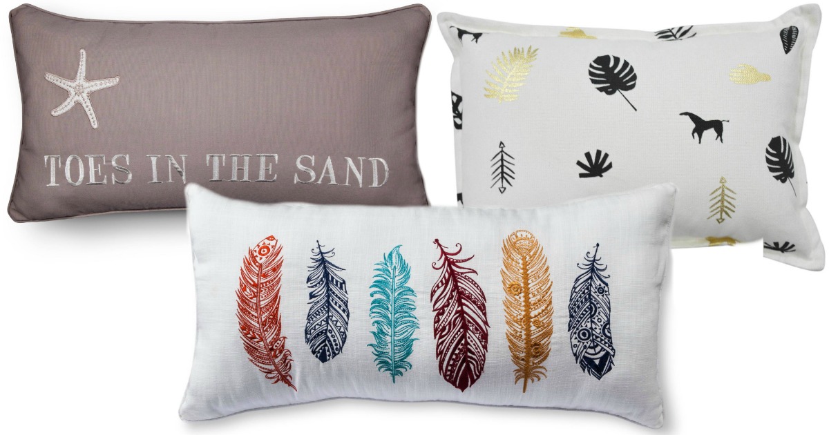Fun Decorative Pillows Only 8.74 (Regularly 25)