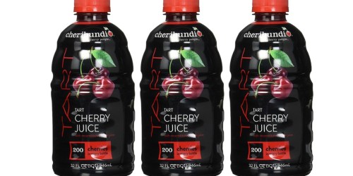 Amazon: 3 Pack Cheribundi Tart Cherry Juice 32oz Bottles Only $9.49 Shipped (Just $3.16 Each)