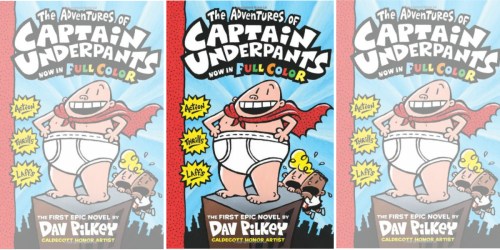 Amazon: The Adventures of Captain Underpants Hardcover Book Only $4.57 + More