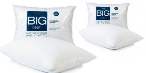 Kohl’s Cardholders: The Big One Microfiber Pillow ONLY $2.79 Shipped (Regularly $11.99)
