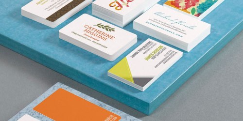 100 Business Cards Just $3.99 Shipped