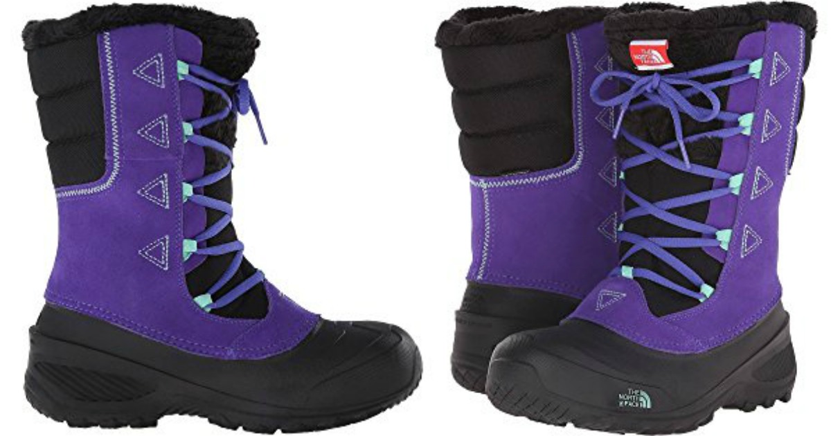 north face kids shoes