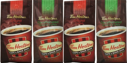 Amazon: Tim Hortons Ground Coffee 12oz Bags ONLY $3.89 Shipped