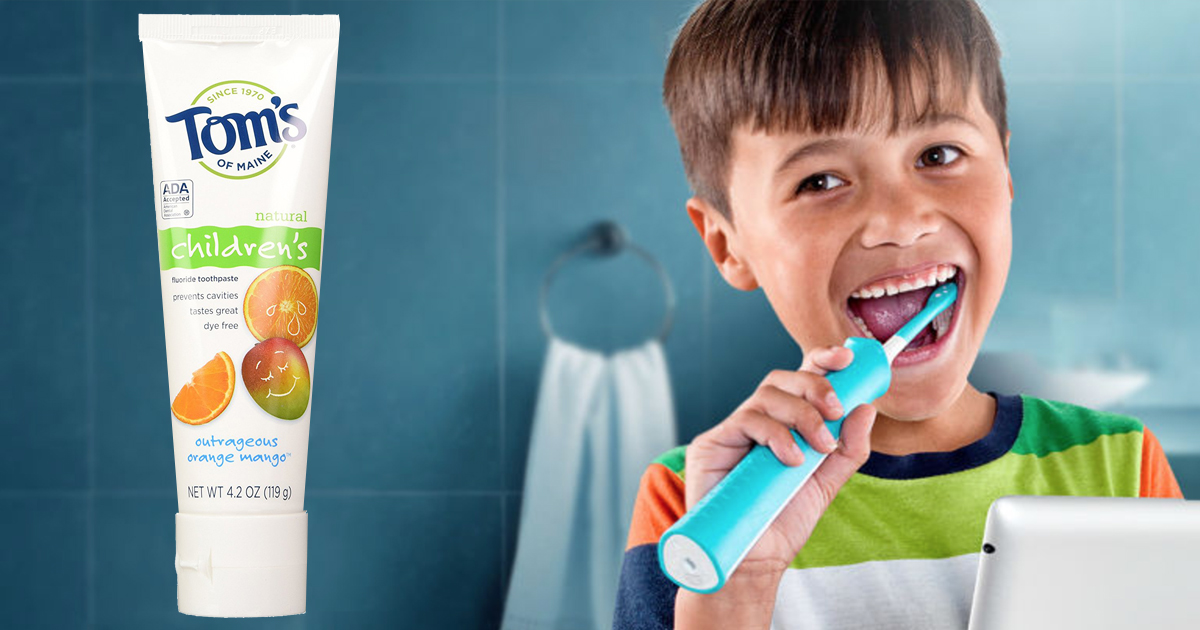 Amazon 3 Pack Tom's of Maine Children's Toothpaste Only 6.58 Shipped