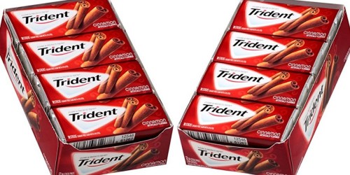 Amazon: 12-Pack Trident Cinnamon Sugar-Free Gum Just $4.87 Shipped