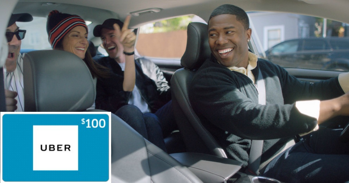 Save on Uber Rides! $100 Uber eGift Card Only $90 + More