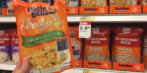 Target Shoppers! Uncle Ben’s Ready Rice Just $1.25 Or Less