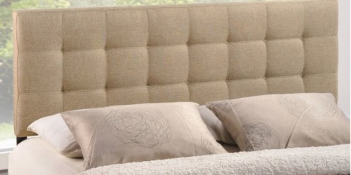 Upholstered Panel Headboard Just $66.99-$112 Shipped