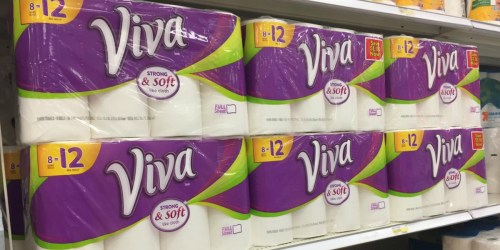 Target: Viva GIANT Paper Towel Rolls 8-Pack Only $6.29 (After Gift Card) + More
