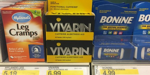Target: Vivarin Caffeine Alertness Aid Just $1.99 (After Cash Back)