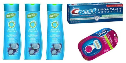 Walgreens.com: 3 Shampoos, Toothpaste, Razor AND Beauty Bag Just $13.98 (Over $50 Value)
