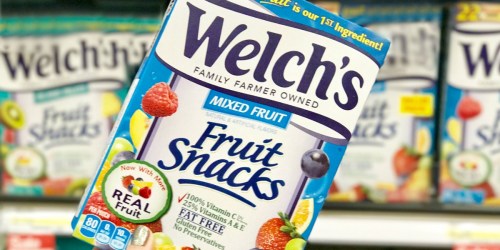 New $1/2 Welch’s Fruit Snacks or Rolls Coupon = Just $1.30 Per Box at Target