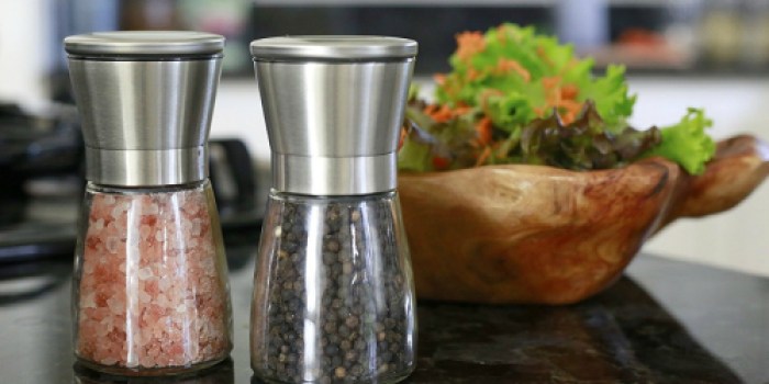 Amazon: Willow & Everett Salt and Pepper Shakers w/ Stand Only $15.99 (Great Reviews)