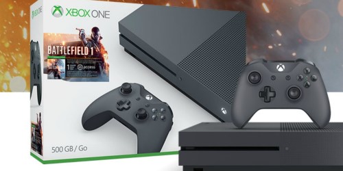 Walmart: Xbox One S 500GB Battlefield 1 Special Edition Bundle Only $199 Shipped (Regularly $280)