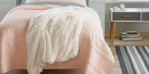 Target.com: Xhilaration Long Faux Fur Throw ONLY $16.99 + More