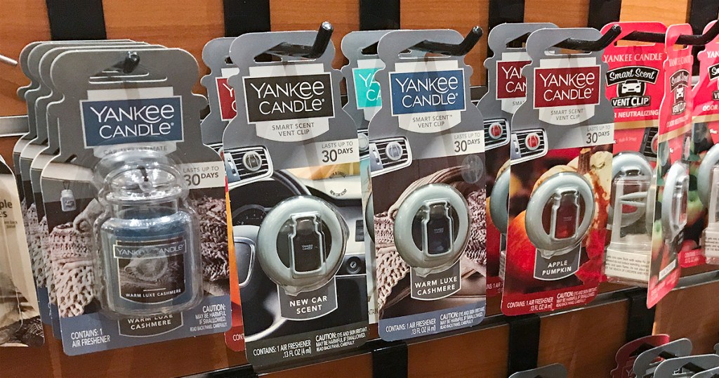 Buy 1 Get 2 FREE Yankee Candle Car Fragrances Coupon (Valid In-Store